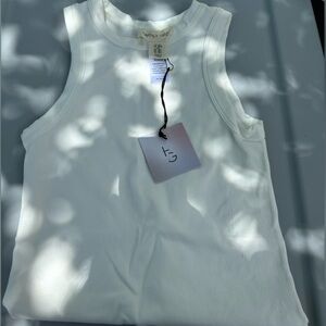 Brand New White sleeveless shirt